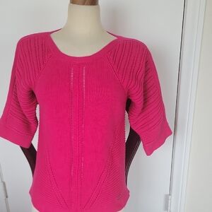 Women's Pink Knit Top